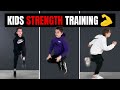 Kids FULL BODY Workout Best Kids Exercises For Strength Training