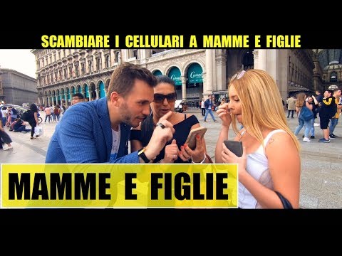 SCAMBIARE I CELLULARI A MAMME E FIGLIE - Giacomo Hawkman