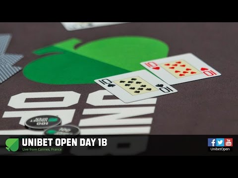 Unibet Open Cannes 2014 - Day 1B Webcast archive