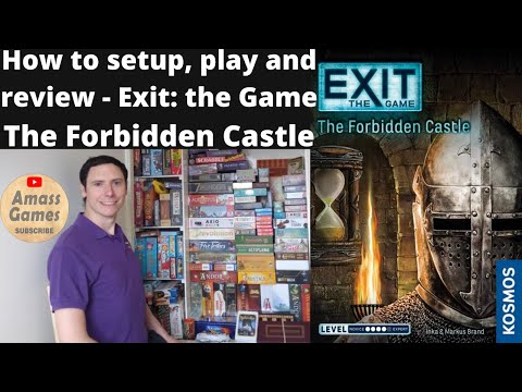 How to setup, play and review Exit: Forbidden Castle by * AmassGames *