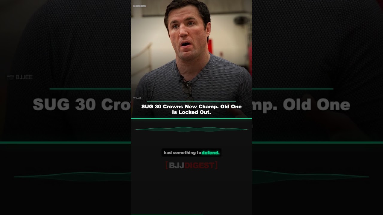 SUG 30 Crowns New Champ. Old One Is Locked Out. #Shorts