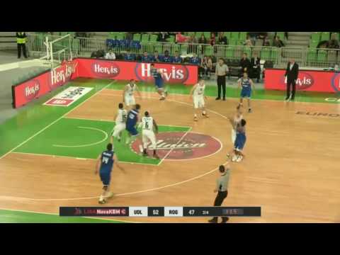Union Olimpija - Rogaška 96:101 (8. krog, Liga Nova KBM za prvaka)