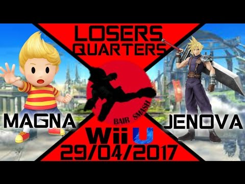 Bair Smash 12 Losers Quarters- BS | Magna (Lucas) Vs. Jenova (Cloud) - Smash Wii U