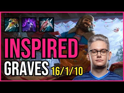 INSPIRED - GRAVES vs RAZORK - KAYN Jungle - EUW Grandmaster - Patch 11.4