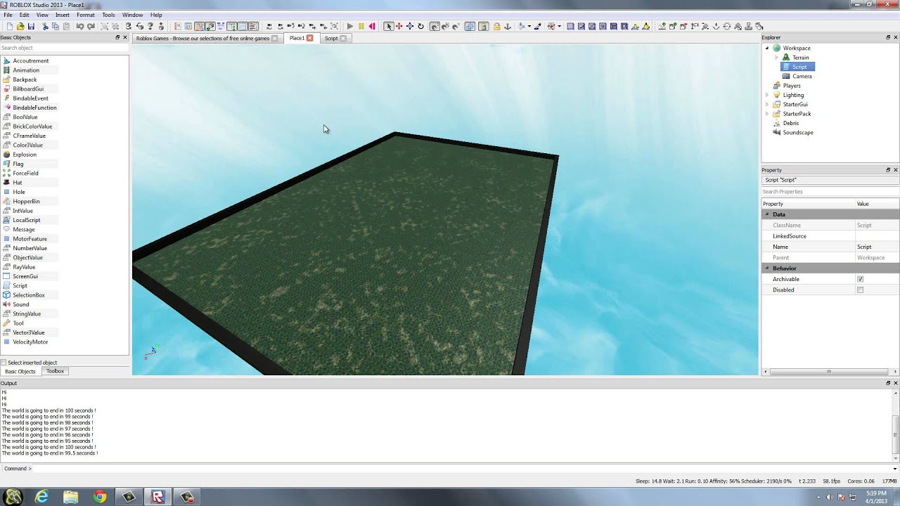Roblox Lua Scripting Tutorial #8 (1080p and more loops)