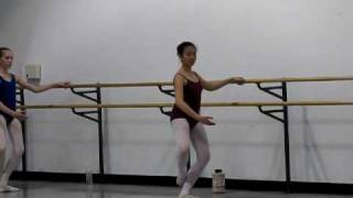 preview picture of video 'Barre exercise - Ballet 6'