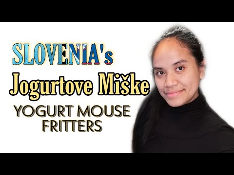 JOGURTOVE MIŠKE | YOGURT MOUSE FRITTERS | Slovenia's Bests | Inexpensive Foods around Me