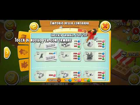 Uso tutti i miei gettoni della contrada!!! hay day ita