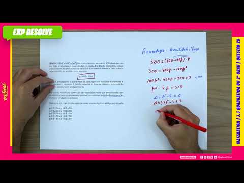A BAKERY SELLS, ON AVERAGE, 100 SPECIAL BREADS PER DAY AND COLLECTS WITH (...) | QUADRATIC OR 2ND...