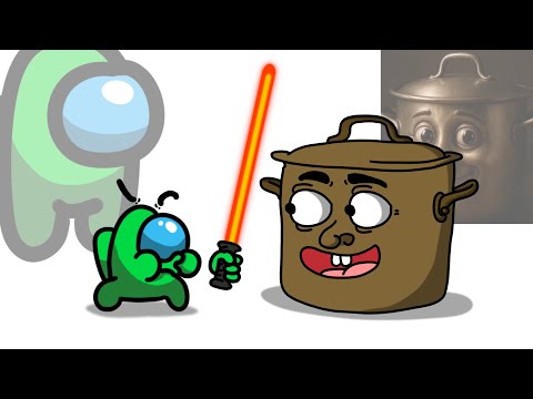 mini CREWMATE kill italian BRAINROT characters - PART 27 - animation