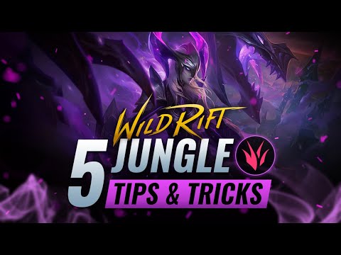 5 CRUCIAL Tips to CLIMB as Jungle in Wild Rift (LoL Mobile)