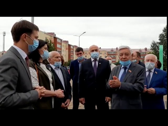 Фәрит Мөхәммәтшин Азнакайның Радужная урамына сокланды