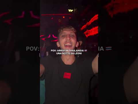 Arrivi in thailandia per una notte da leoni 😎#pattaya #thailandia #unanottedaleoni