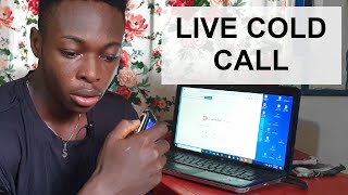 Live Cold Call - Selling Web Design Services
