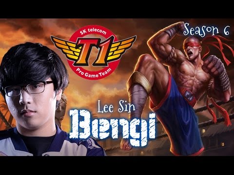 SKT T1 Bengi LEE SIN Jungle vs Kindred - Patch 5.24 KR | League of Legends