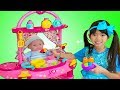 Emma Pretend Play W Little Cry Baby Doll Nursery Play House Playset