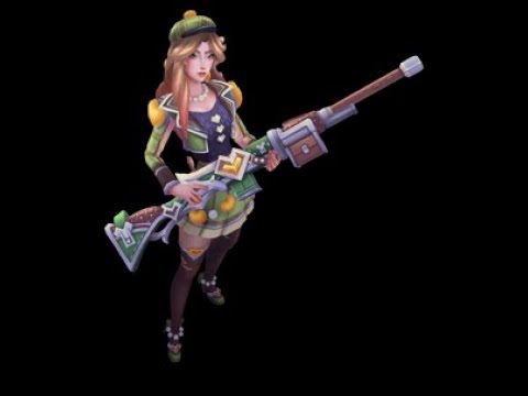 Heartthrob Caitlyn (Peridot) Chroma - League of Legends