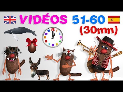 Foufou - Apprendre aux enfants tout en s'amusant (Learn with Fun For Kids - Videos 51-60)