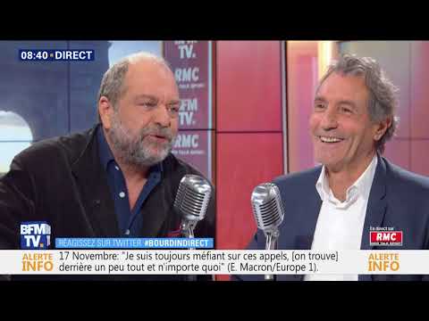 Éric Dupond Moretti face à Jean Jacques Bourdin en direct BFMTV 2018 11 05 23 59