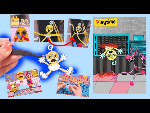 DIY ♥  Angry Mommy long legs- Baby long legs Story Poppy Playtime Chapter2 Gaming book