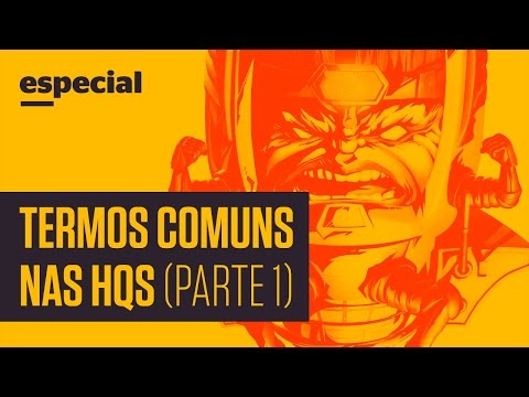 TERMOS COMUNS NOS QUADRINHOS - PARTE 1