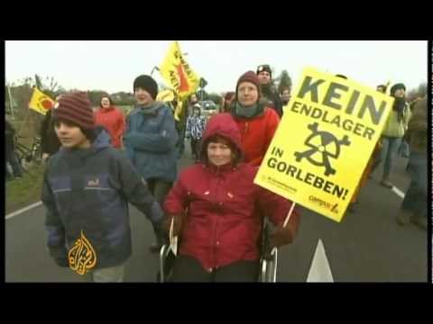 German police clash with anti-nuclear protesters