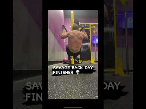 Savage Back Day Finisher