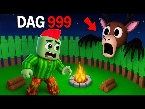 Job Bouwt Een Onzichtbare Basis In 99 Nachten In Het Bos... In Roblox!