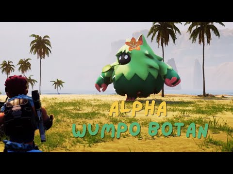 Alpha Wumpo Botan Boss Battle | Palworld