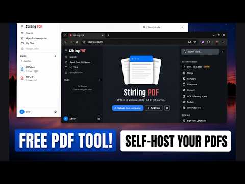 Stirling PDF - The BEST Free PDF Tool You Need in 2026
