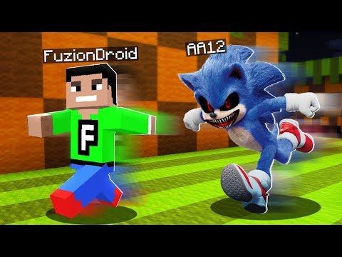 DISGUISING as SONIC EXE to TROLL my BEST FRIEND! (Minecraft Trolling Prank)