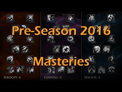 Pre-Season 6 Mastery Guide - A First Look
