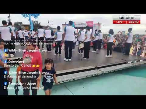 Carnaval Acuático, Desfile de Comparsas, malecón de San Carlos