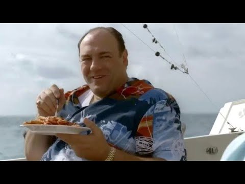 The Sopranos - Tony almost whacks Paulie on the boat