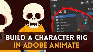 How to Rig a Simple Character | Adobe Animate Tutorial