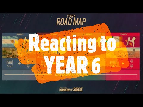 Reacting to the Year 6 Reveal and Operation Crimson Heist - Rainbow Six Siege