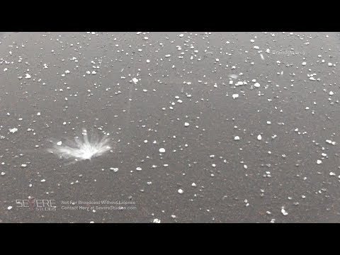 Large hail, funnel cloud, and HAIL FOG - Hill City, Kansas 10-1-17