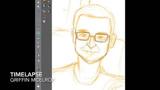 Griffin McElroy SpeedPaint Part 1!