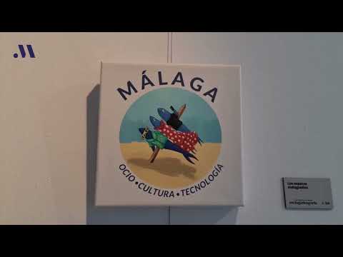 La Diputación acoge una muestra de las obras finalistas del concurso "Málaga tiene tela" para imprimir la mejor imagen de Málaga en una bolsa de algodón