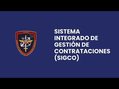 SIGCO - Reconocimiento como Buena Práctica en Gestión Pública 2022, video de YouTube