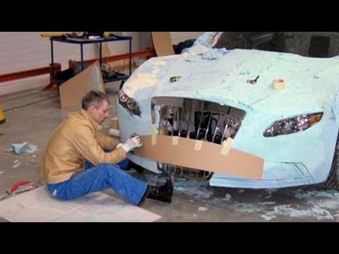 Er holt das verrottete Auto vom Schrottplatz - was er daraus macht ist Unfassbar