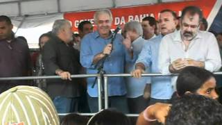 preview picture of video 'Jaques Wagner participa de inauguração de estrada em Campo Formoso 28/06/12'