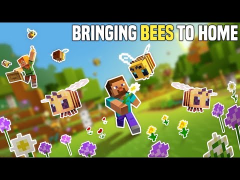 Unbelievable! We Brought Bees to Our Minecraft Home #39