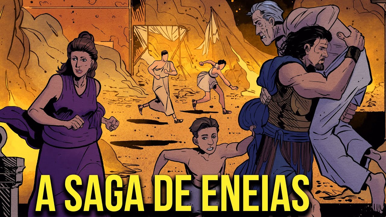A Saga do Grande Herói Eneias - A Eneida