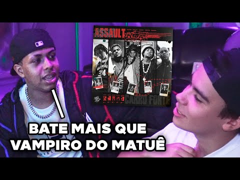 Mikezin Reage a Assault "CARRO FORTE" - Borges | Orochi | Chefin | Oruam | Bielzin