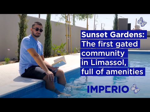 Sunset Gardens: The first gated residential community in Limassol full of amenities