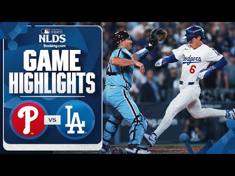Phillies vs. Dodgers NLDS Game 4 Highlights (10/9/25) | MLB Highlights