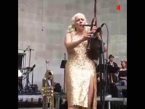 She was told she couldn't play Jazz with bagpipes.