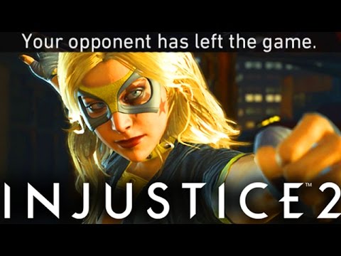 Injustice 2: TEABAGGER GETS DESTROYED AND QUITS! - Injustice 2 "Black Canary" Gameplay
