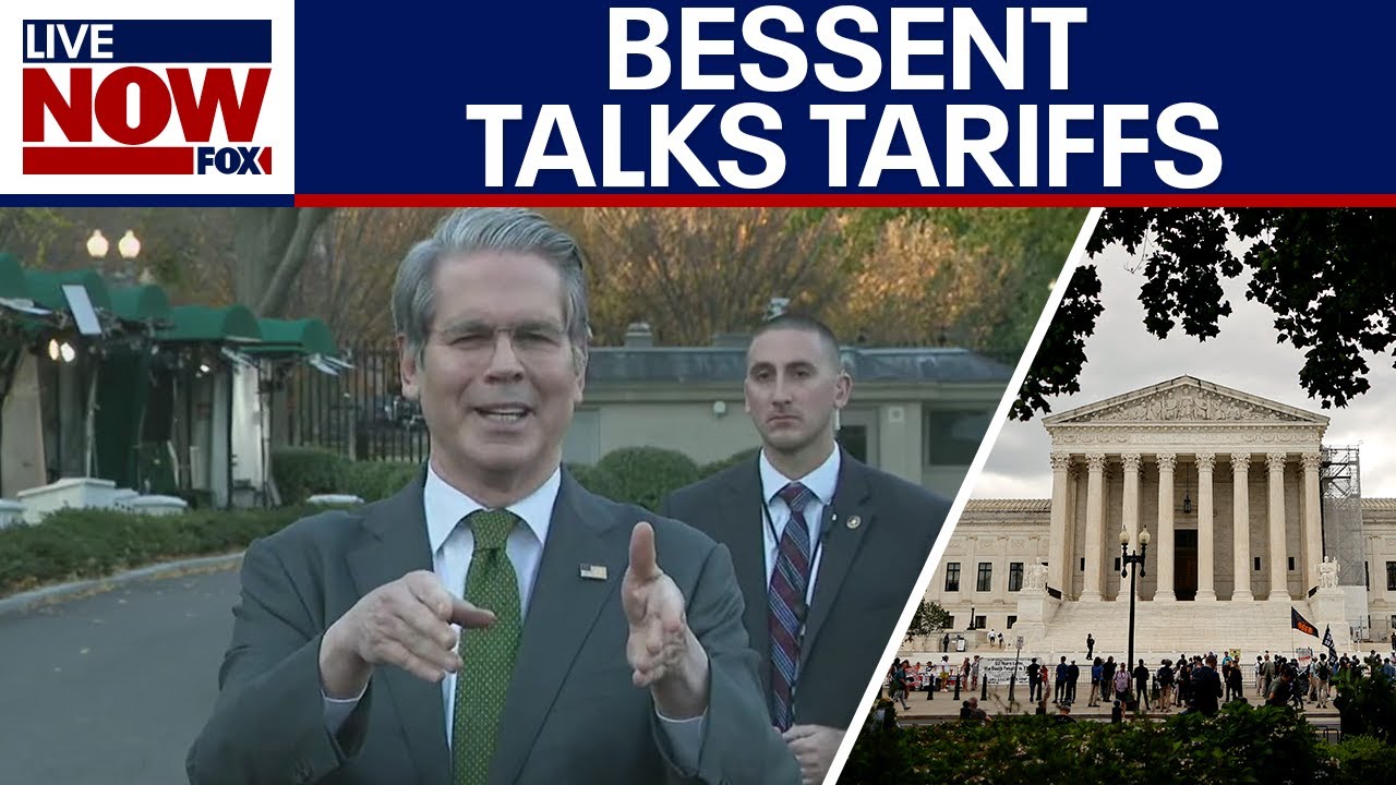 Bessent talks SCOTUS arguments on tariffs, ongoing shutdown
